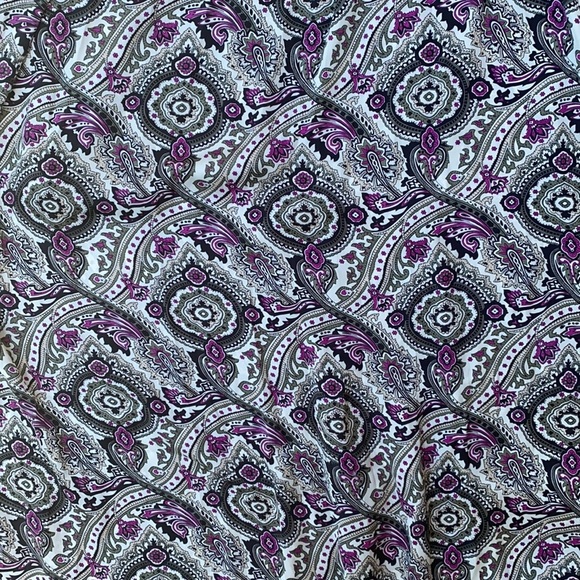 NEW GUESS Summer Paisley-Printed Dress SZ M - Picture 6 of 6